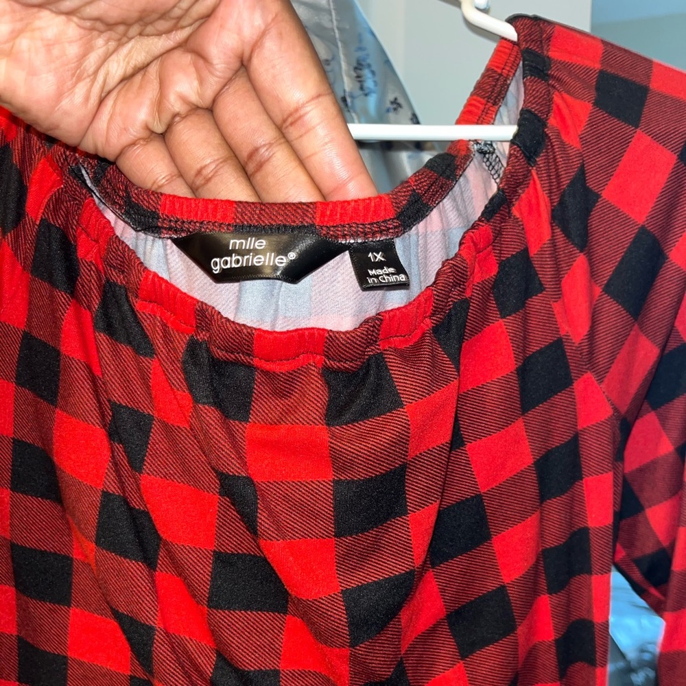 Plaid dress